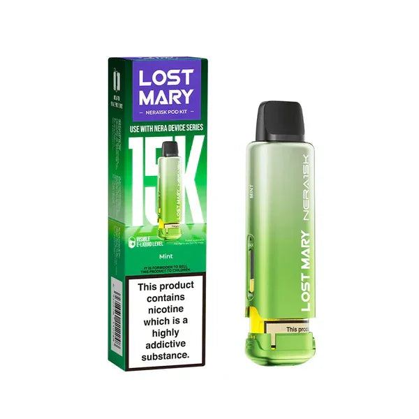 Lost Mary Nera 15k Refill Pods Mint Flavour