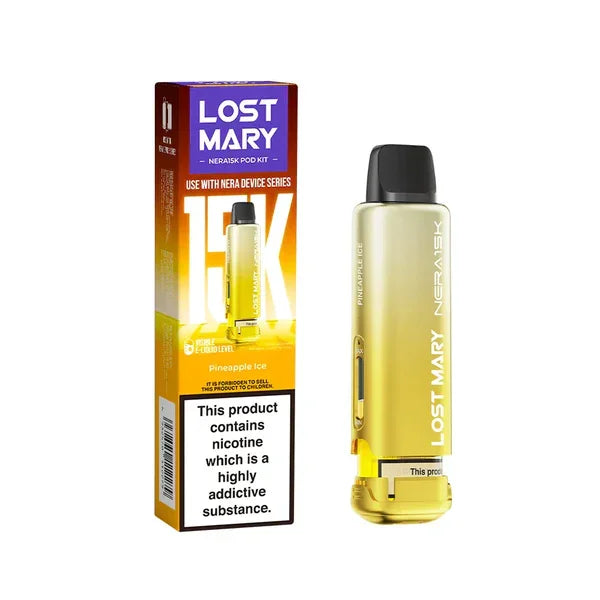 Lost Mary Nera 15k Refill Pods Pineapple Ice Flavour