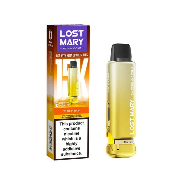 Lost Mary Nera 15k Refill Pods Triple Mango Flavour
