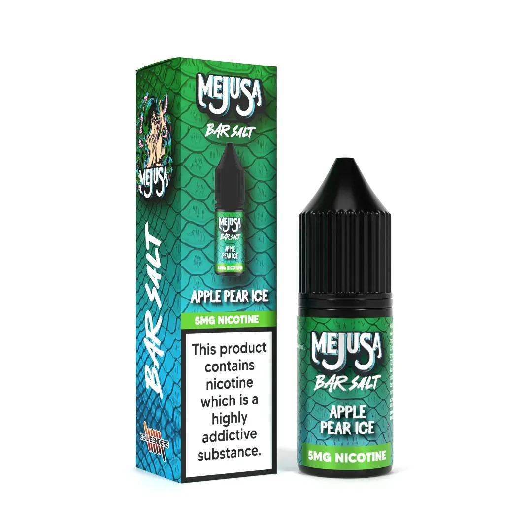 Mejusa Bar Nic Salt E-liquid 5mg Apple Pear Ice