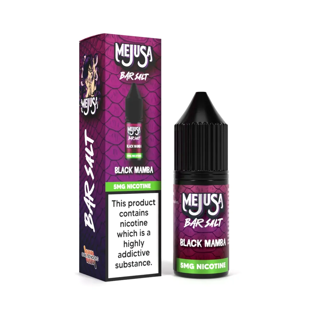 Mejusa Bar Nic Salt 5mg Black Mamba