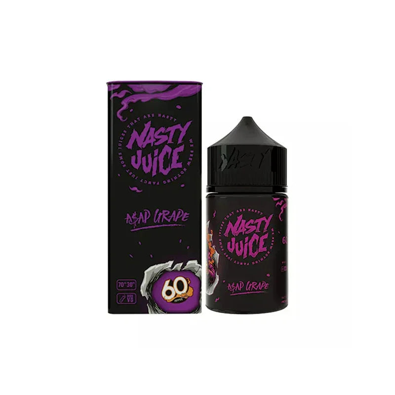 Nasty Juice 50ML Shortfill Vape Liquid Asap Grape Flavour