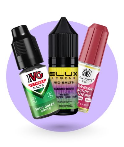 Nic Salts Vape Liquids