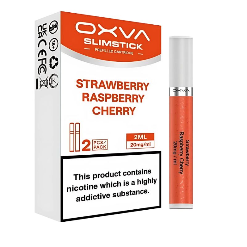 OXVA Slim Stick Refill Pod Strawberry Raspberry Cherry Flavour
