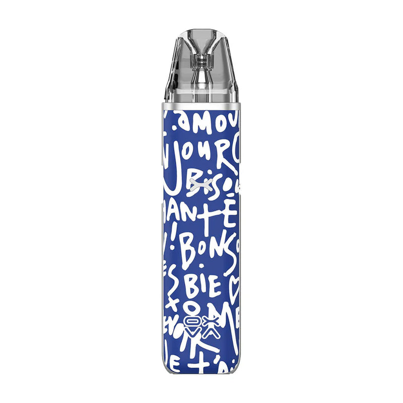 Oxva Xlim Go Refillable Pod Vape Kit Graffiti Blue Colour