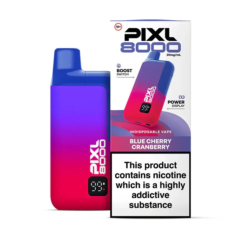 Pixl 8K Kit Cherry Cranberry Flavours