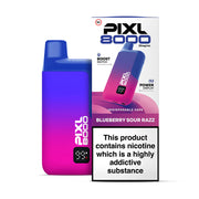 Pixl 8K Kit Blueberry Sour Razz Flavours