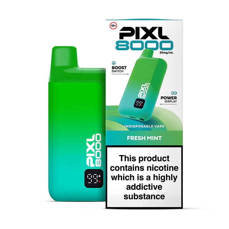 Pixl 8K Kit Fresh Mint Flavours