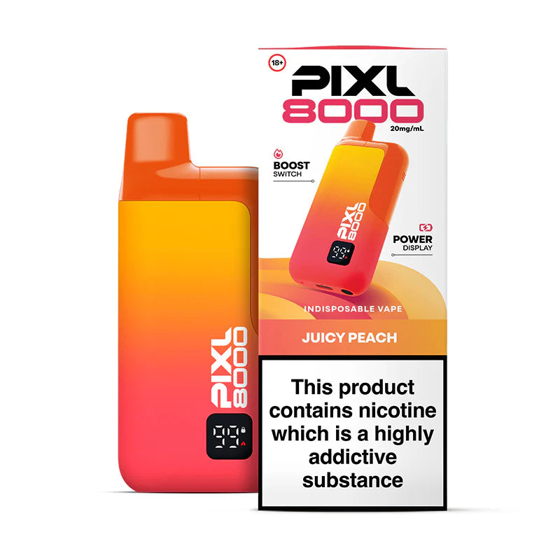 Pixl 8K Kit Juicy Peach Flavours