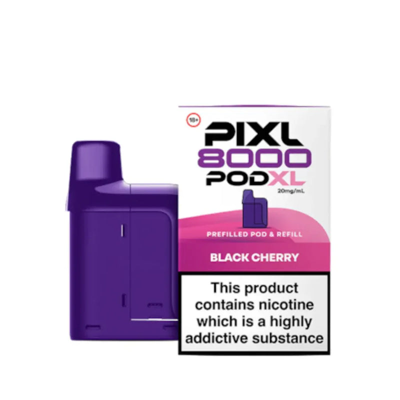 Pixl 8K Pods Black Cherry Flavours