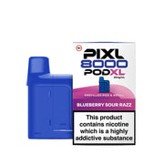 Pixl 8K Pods Blueberry Sour Razz Flavours