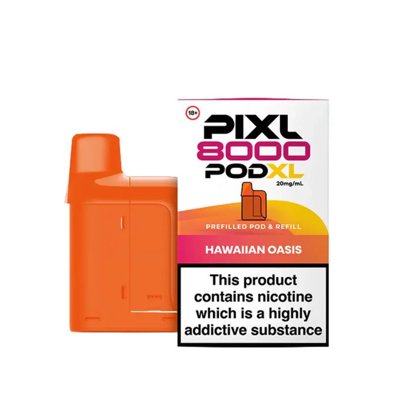 Pixl 8K Pods Hawaiian Oasis Flavours