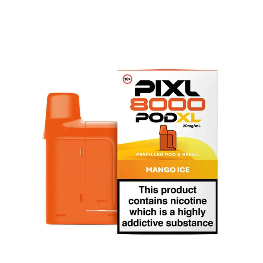 Pixl 8K Pods Mango Ice Flavours