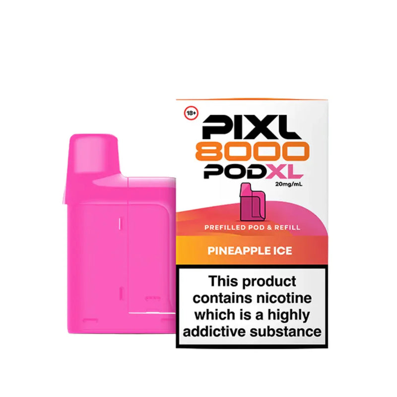 Pixl 8K Pods Pineapple Ice Flavours