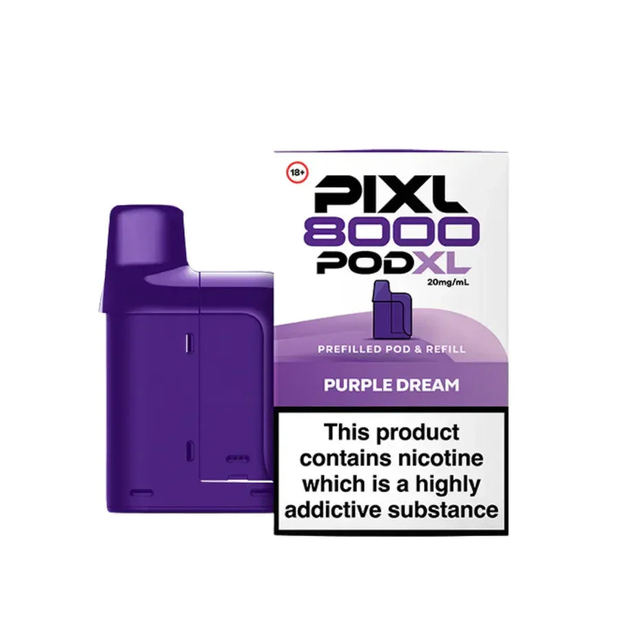 Pixl 8K Pods Purple Dream Flavours