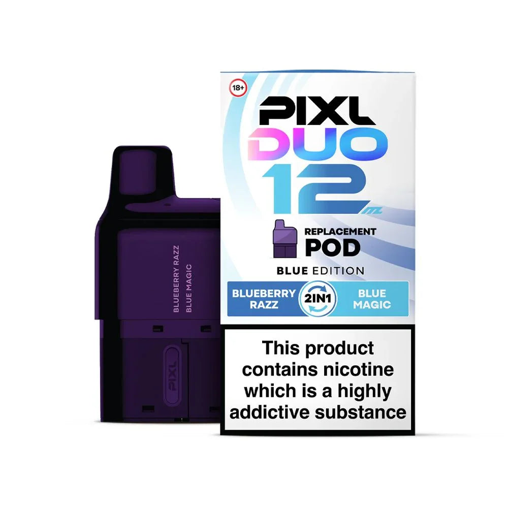 PIXL Duo 12 Vape Pods Blue Edition Flavour
