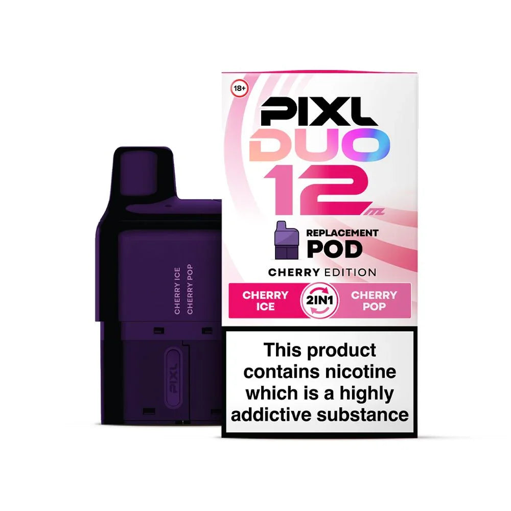 PIXL Duo 12 Vape Pods Cherry Edition Flavour
