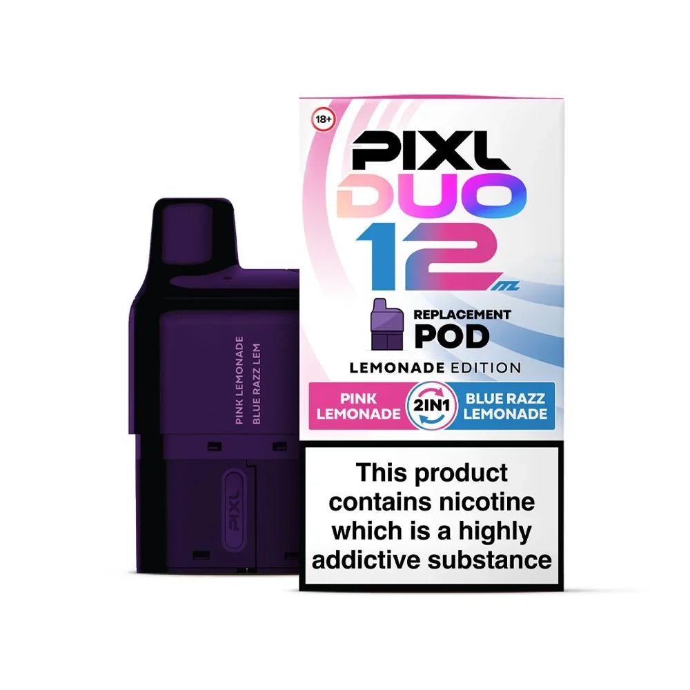 PIXL Duo 12 Vape Pods Lemonade Edition Flavour