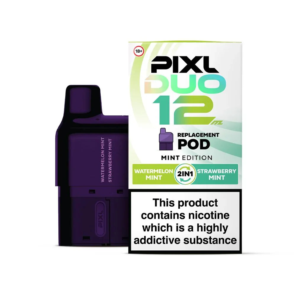 PIXL Duo 12 Vape Pods Mint Edition Flavour