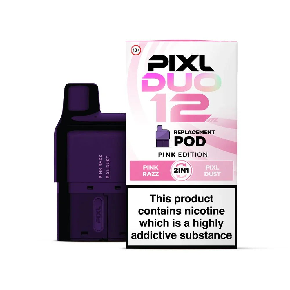 PIXL Duo 12 Vape Pods Pink Edition Flavour