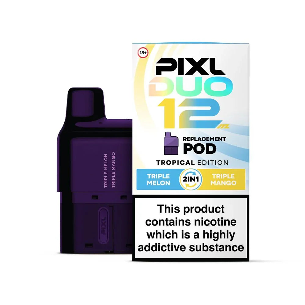 PIXL Duo 12 Vape Pods Tropical Edition Flavour