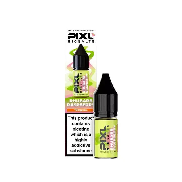 PIXL Nic Salts Rhubarb Raspberry Flavour