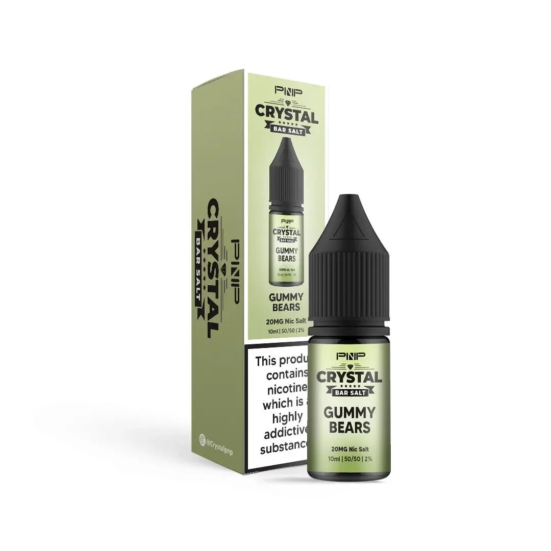 Pnp Crystal Nicotine Salt Vape Juice Gummy Bear Flavour