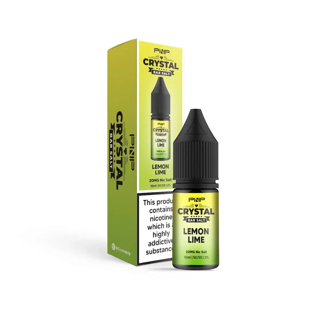 Pnp Crystal Nicotine Salt Vape Juice Lemon And Lime Flavour