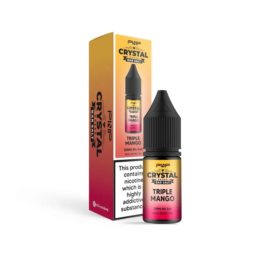 Pnp Crystal Nicotine Salt Vape Juice Triple Mango Flavour