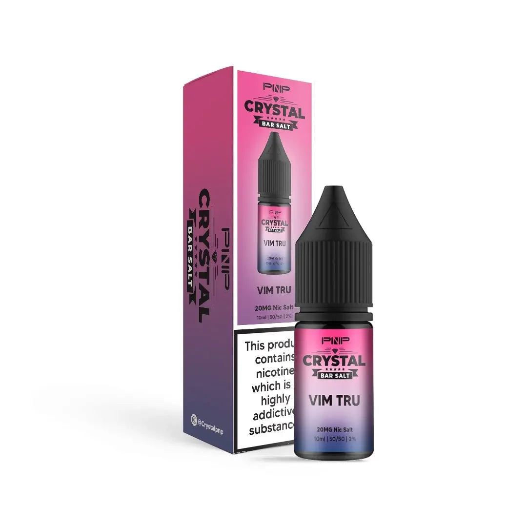 Pnp Crystal Nicotine Salt Vape Juice Vim Tru Flavour