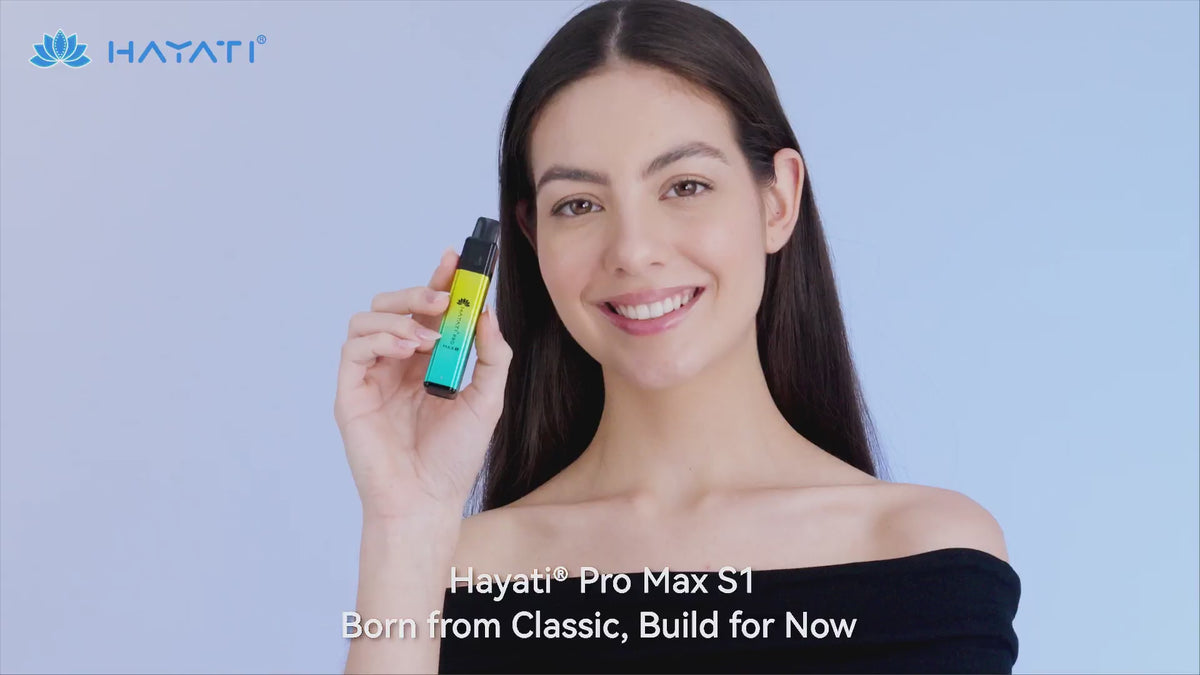 Load video: Hayati Pro Max S1 Pod Vape Kit