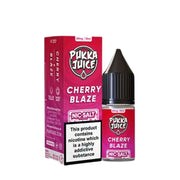 Pukka Juice Nic Salt E-Juice Cherry Blaze Flavour