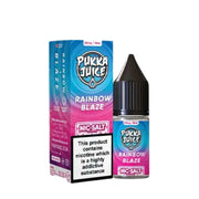 Pukka Juice Nic Salt E-Juice Rainbow Blaze Flavour