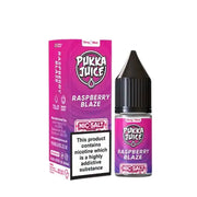 Pukka Juice Nic Salt E-Juice Raspberry Blaze Flavour