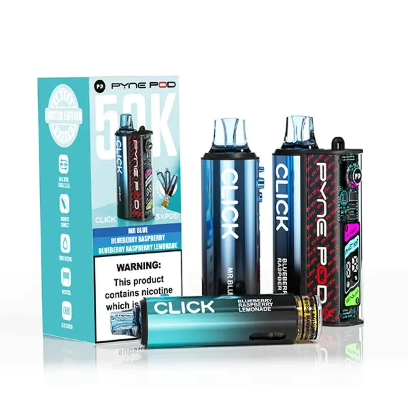 Pyne Pod Click 50K Vape Kit - 10.99 Any 3 For 30 Pyne Pod Click 50K Vape Kit - 10.99 Any 3 For 30
