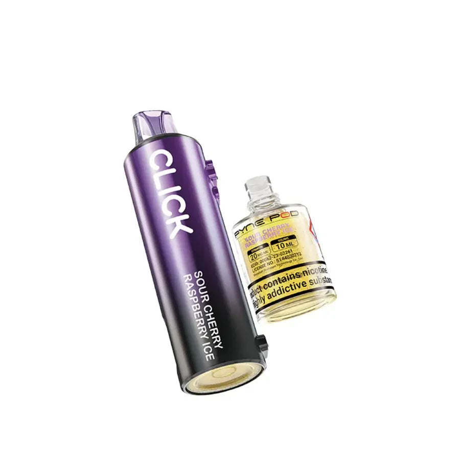 Pyne Pod Click Refill Pods Sour Cherry Raspberry Ice Flavour
