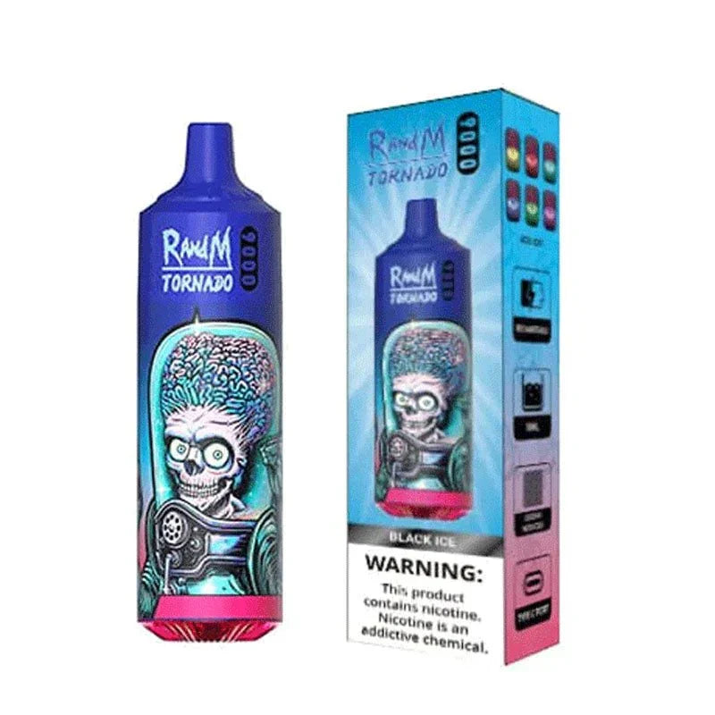 Randm Tornado 9000 Puffs Black Ice Flavour