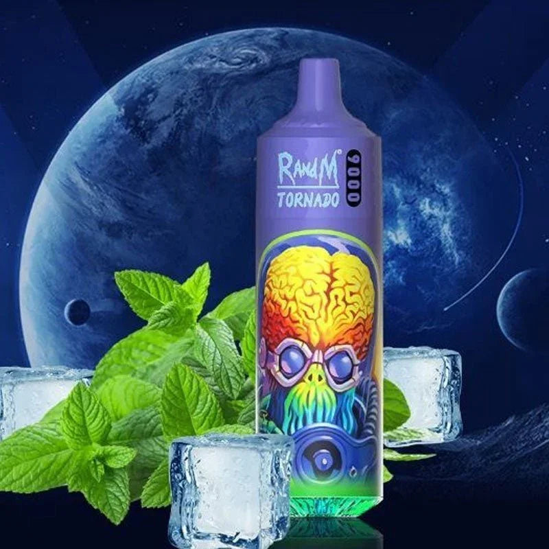 Randm Tornado 9000 Puffs Cool Mint Flavour