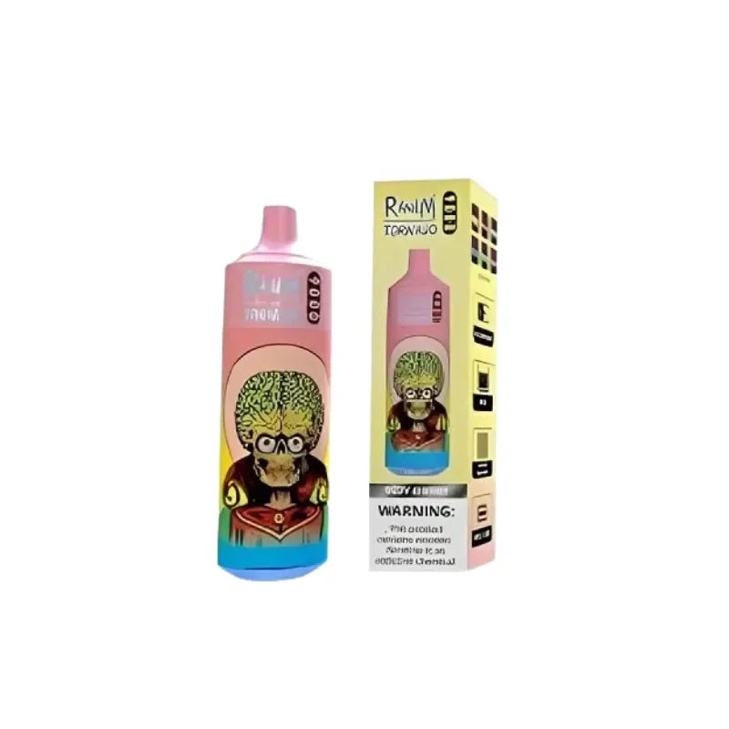 Randm Tornado 9000 Puffs Fizzy Cherry Flavour