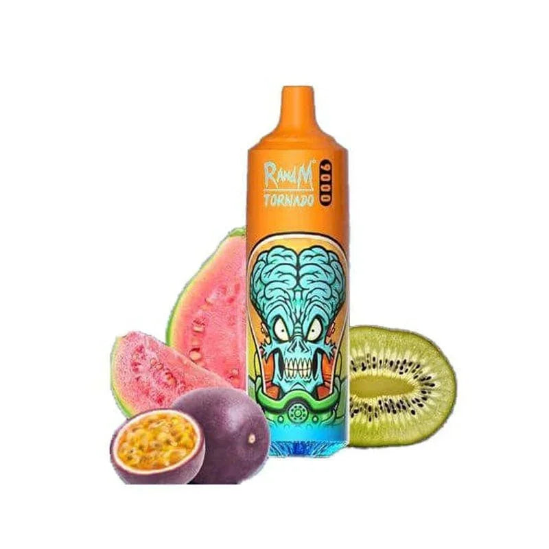 Randm Tornado 9000 Puffs Kiwi Passion Fruit Guava Flavour