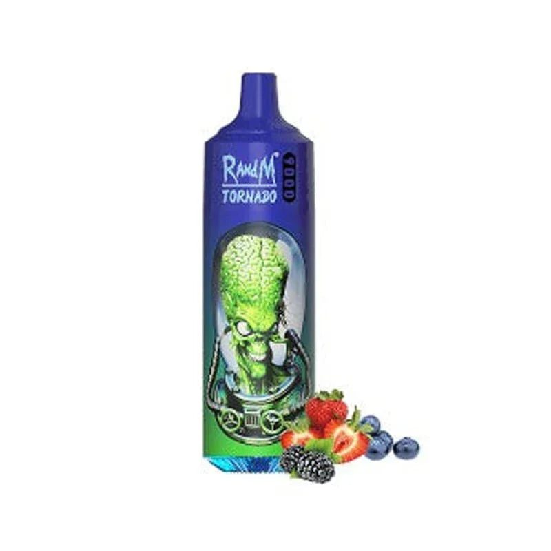 Randm Tornado 9000 Puffs Mr Blue Flavour