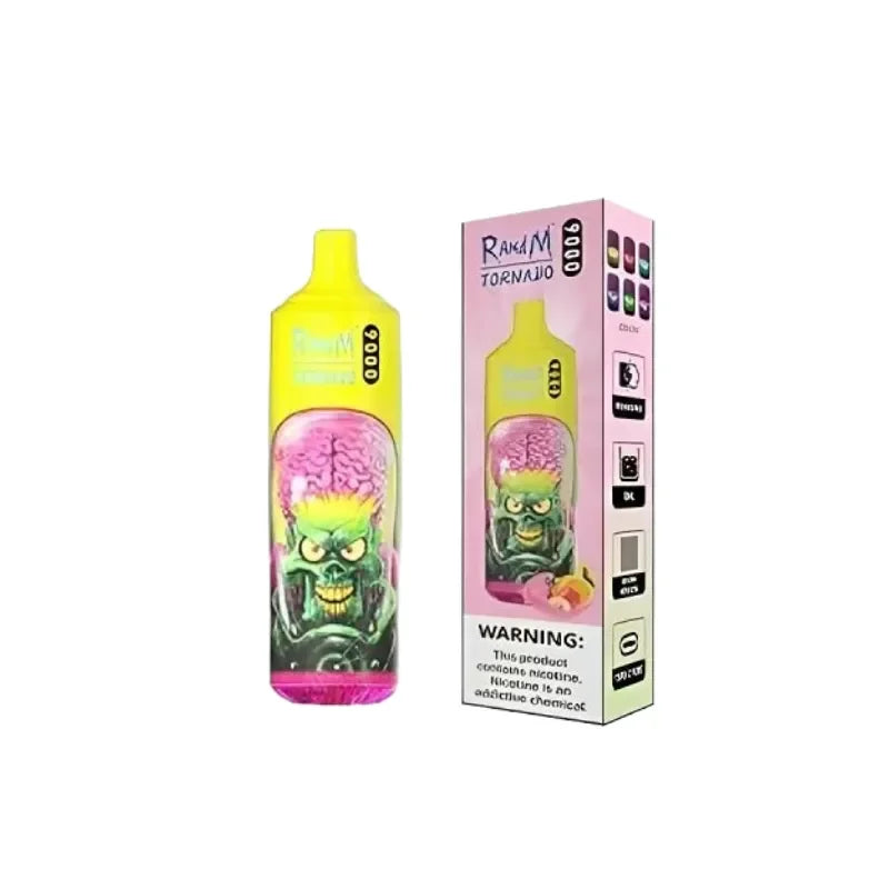 Randm Tornado 9000 Puffs Peach Lemonade Flavour
