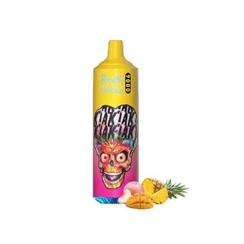 Randm Tornado 9000 Puffs Peach Mango Pineapple Flavour