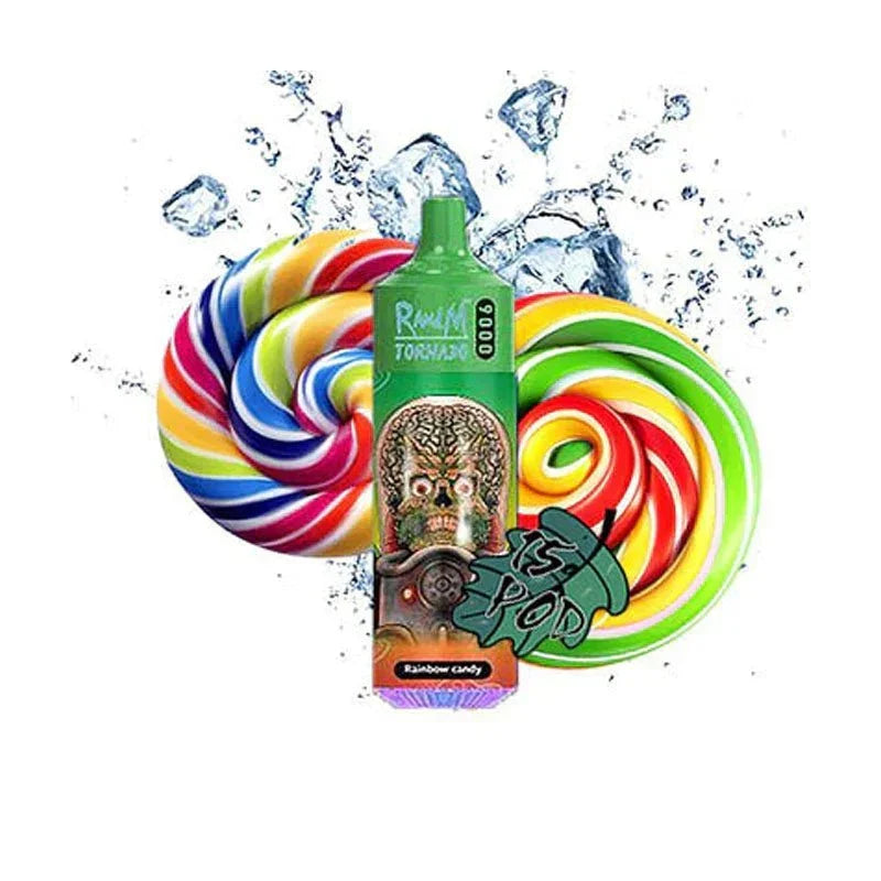 Randm Tornado 9000 Puffs Rainbow Candy Flavour