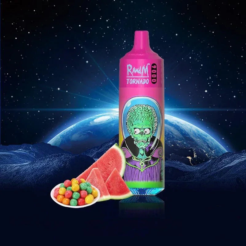 Randm Tornado 9000 Puffs Watermelon Bubblegum Flavour