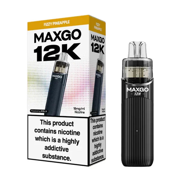 Relx Maxgo 12k Refill Kit Fizzy Pineapple Flavour