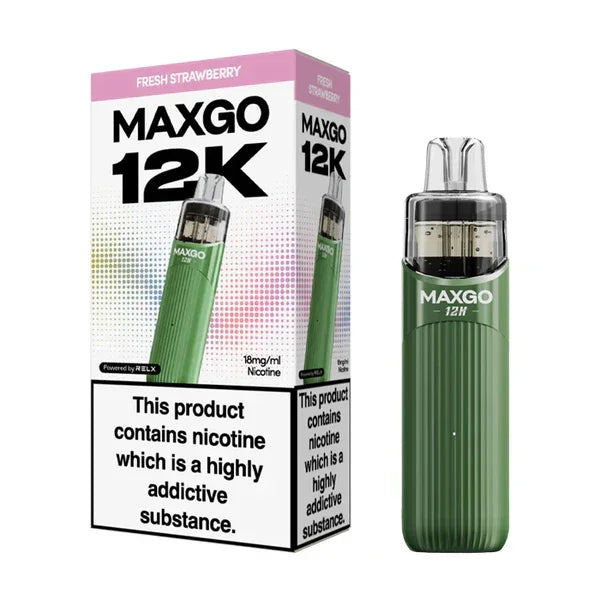 Relx Maxgo 12k Refill Kit Fresh Strawberry Flavour