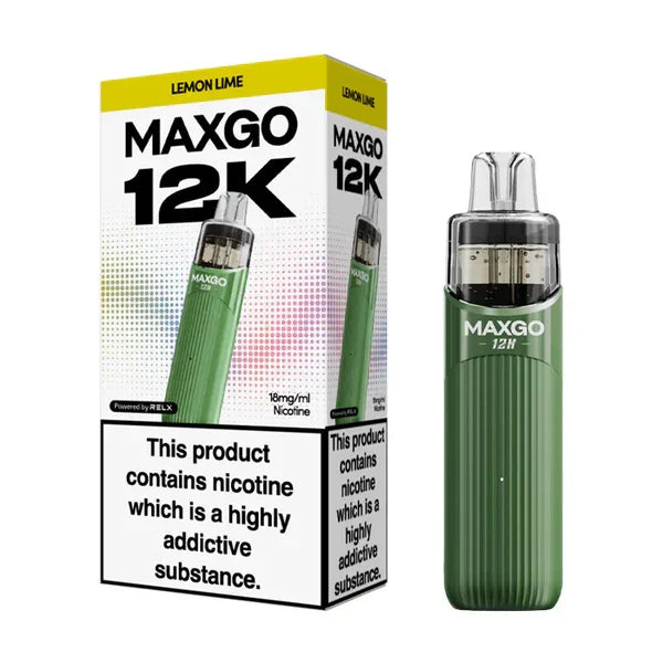 Relx Maxgo 12k Refill Kit Lemon Lime Flavour