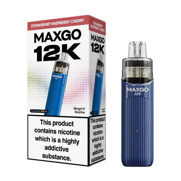 Relx Maxgo 12k Refill Kit Strawberry Raspberry Cherry Flavour