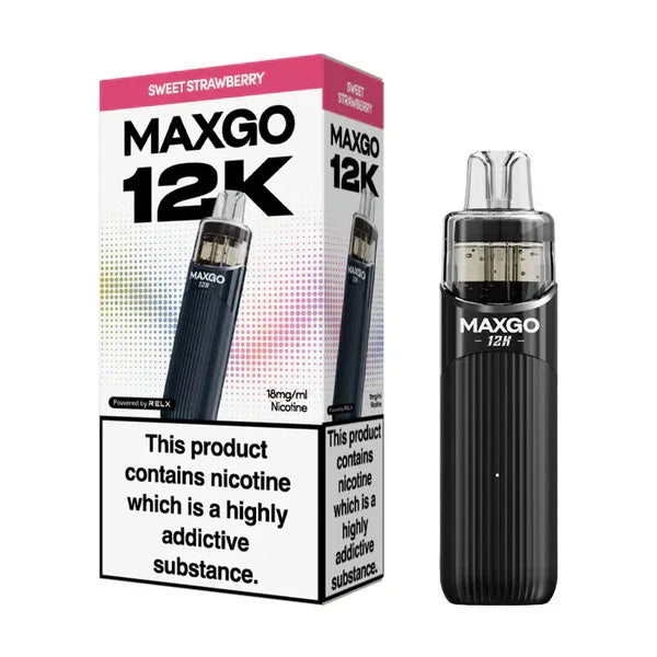Relx Maxgo 12k Refill Kit Sweet Strawberry Flavour